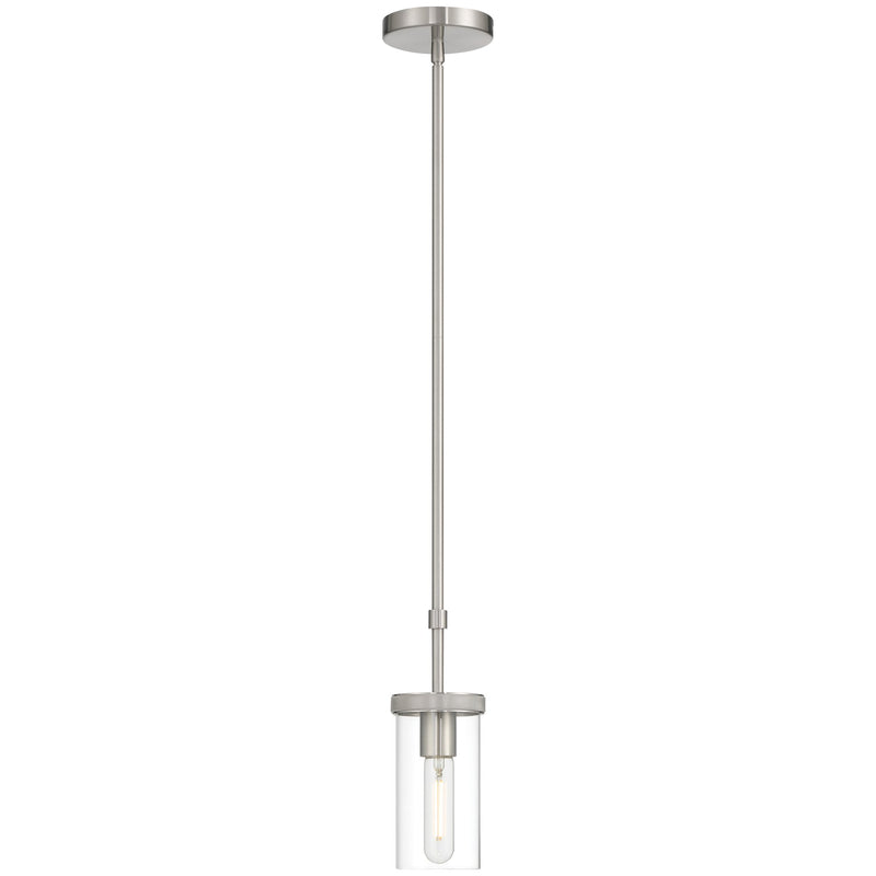 Lily Mini Pendant in Brushed Steel
