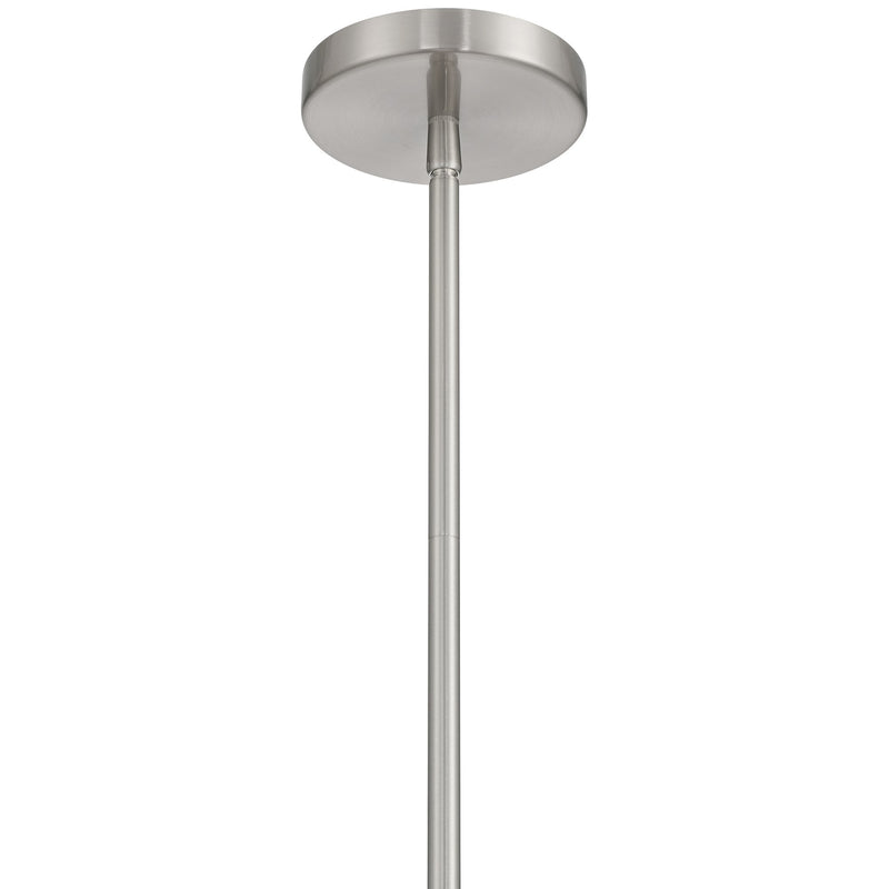 Lily Mini Pendant in Brushed Steel