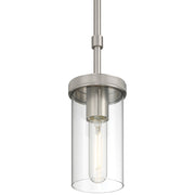 Lily Mini Pendant in Brushed Steel
