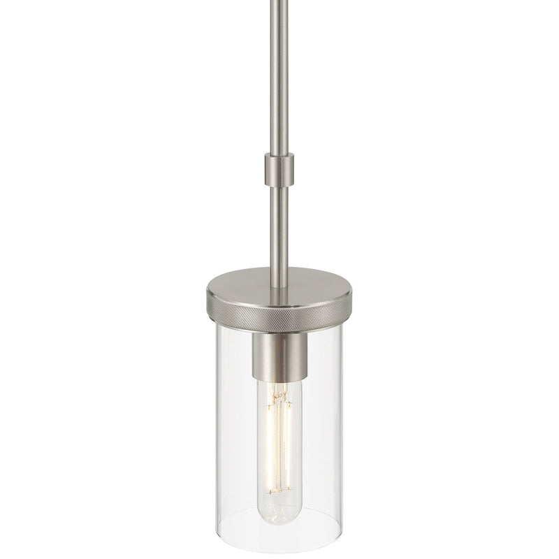Lily Mini Pendant in Brushed Steel