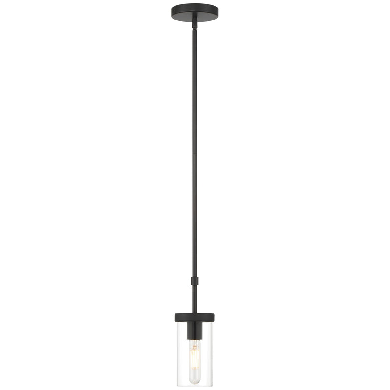 Lily Mini Pendant in Matte Black