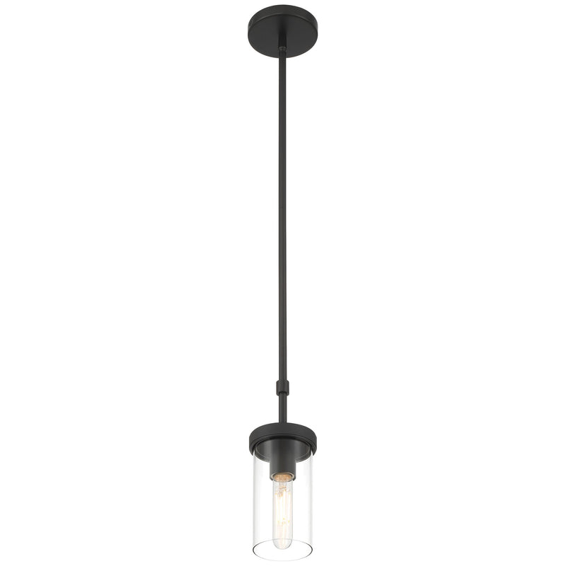 Lily Mini Pendant in Matte Black