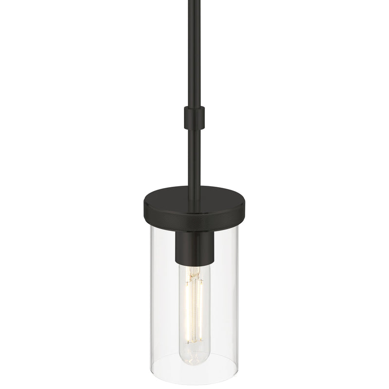 Lily Mini Pendant in Matte Black