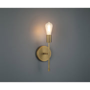 Iconic II LED Wall Sconce in Antique Brushed Brass