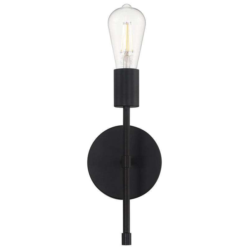 Iconic II LED Wall Sconce in Matte Black