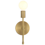 Iconic II G LED Bath Sconce in Antique Brushed Brass