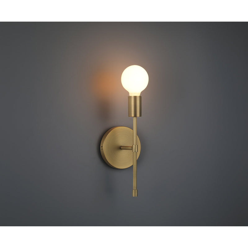 Iconic II G LED Bath Sconce in Antique Brushed Brass