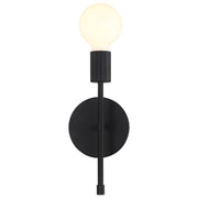 Iconic II G LED Bath Sconce in Matte Black