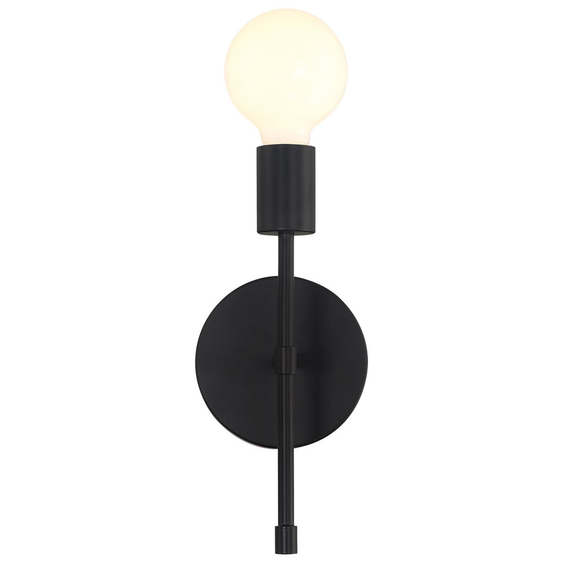 Iconic II G LED Bath Sconce in Matte Black