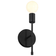 Iconic II G LED Bath Sconce in Matte Black