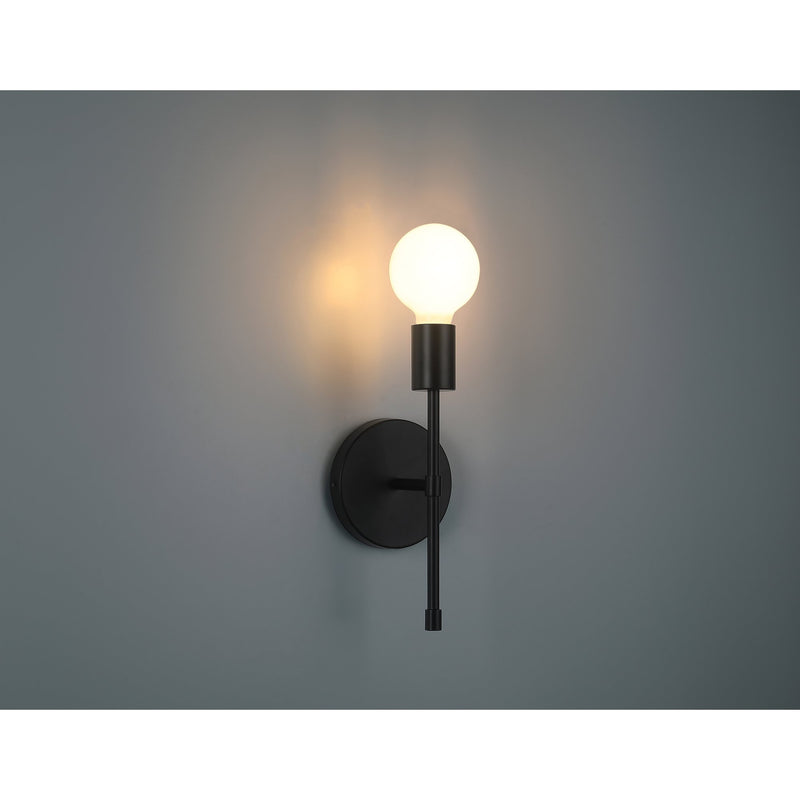 Iconic II G LED Bath Sconce in Matte Black