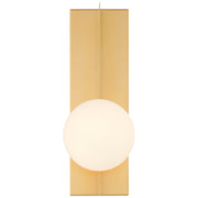 Euro LED Wall Sconce in Gold