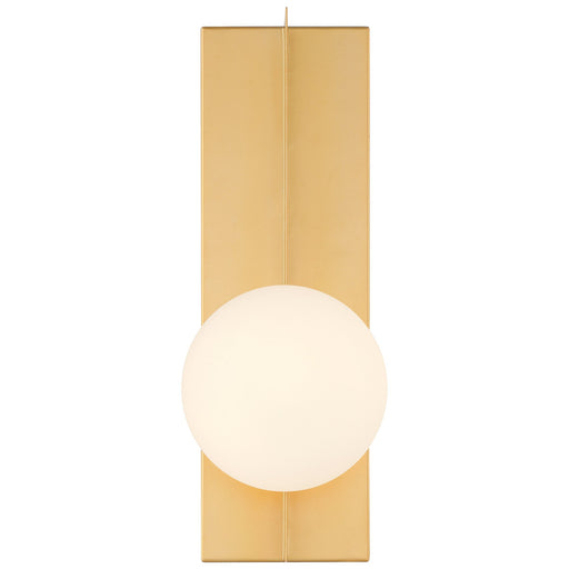Euro LED Wall Sconce in Gold