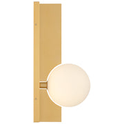 Euro LED Wall Sconce in Gold