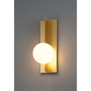 Euro LED Wall Sconce in Gold