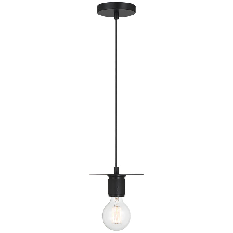 Central LED Mini Pendant in Black