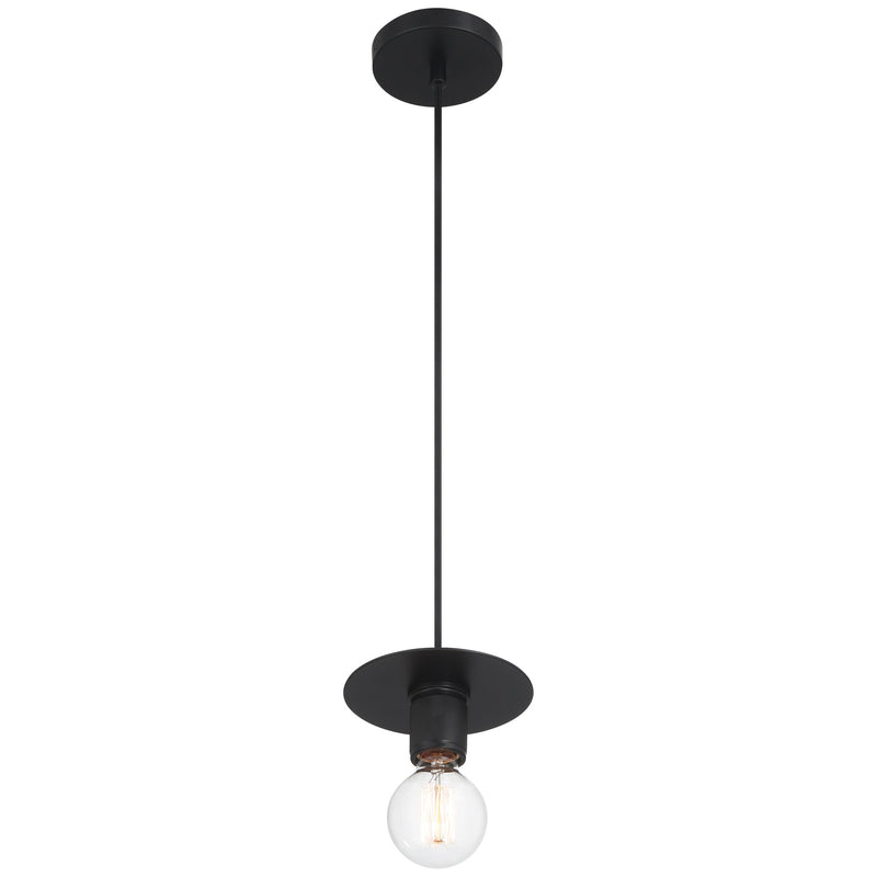 Central LED Mini Pendant in Black