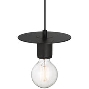 Central LED Mini Pendant in Black