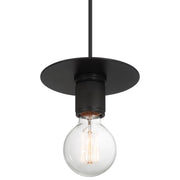 Central LED Mini Pendant in Black
