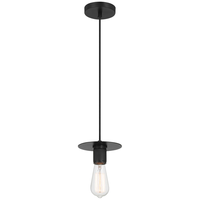 Central LED Mini Pendant in Black