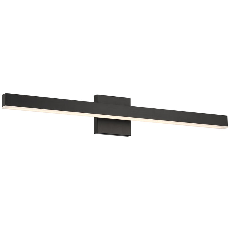Cisco LED Bath Vanity Light in Matte Black