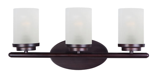 Corona Three Light Bath Vanity in Oil Rubbed Bronze