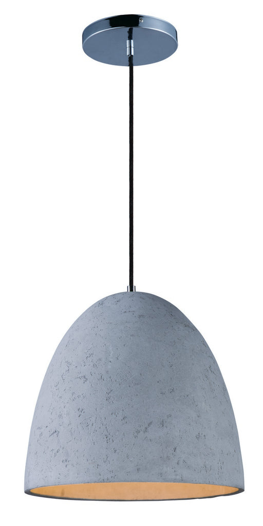Crete LED Pendant in Polished Chrome