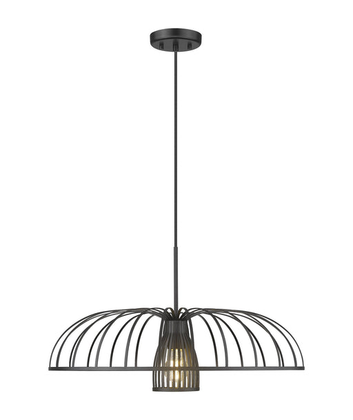 Valencia 24" Pendant in Matte Black