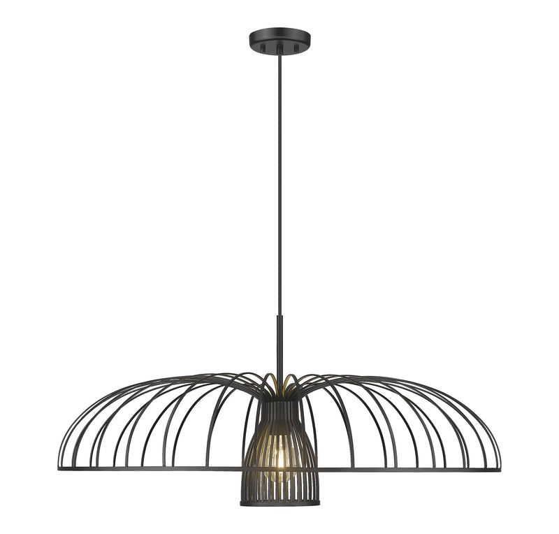 Valencia 35" Pendant in Matte Black