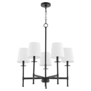Belshaw 5 Light Chandelier in Matte Black