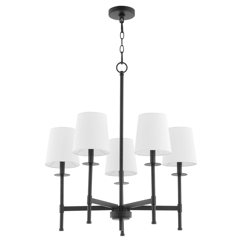 Belshaw 5 Light Chandelier in Matte Black