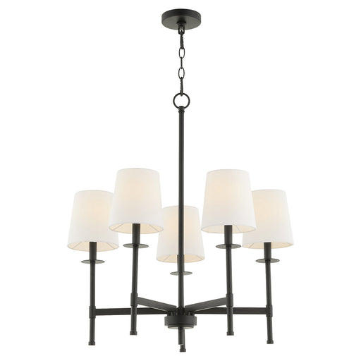 Belshaw 5 Light Chandelier in Matte Black