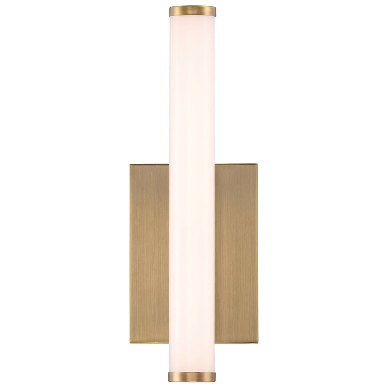 Grace LED Bath Sconce in Antique Brushed Brass