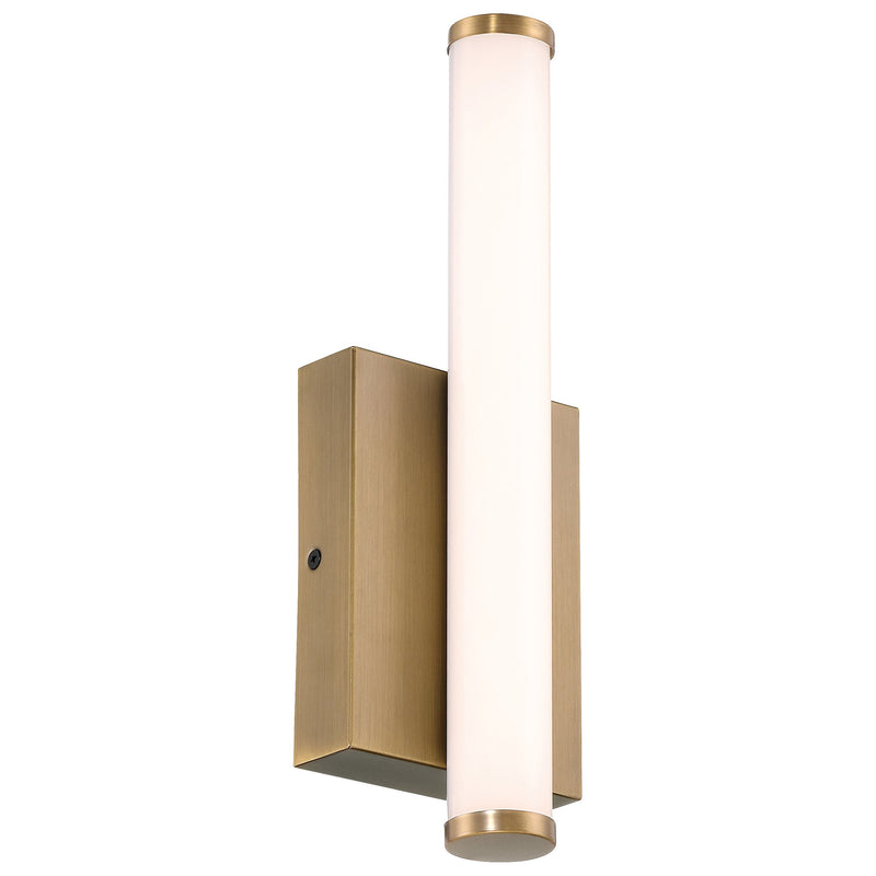 Grace LED Bath Sconce in Antique Brushed Brass