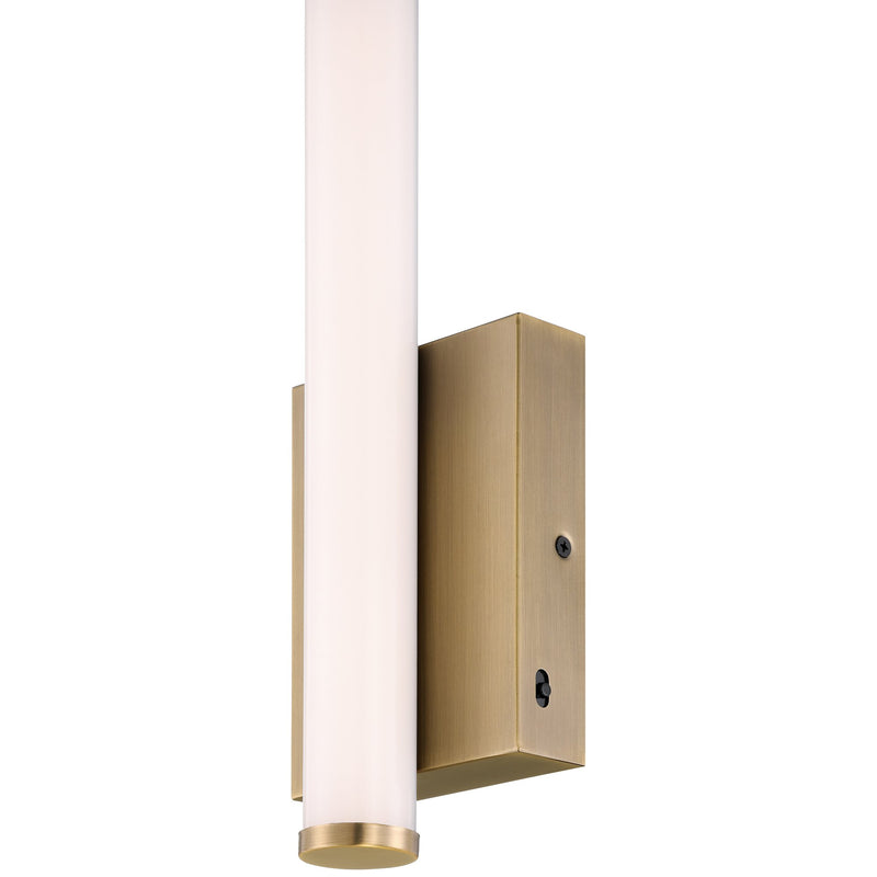 Grace LED Bath Sconce in Antique Brushed Brass
