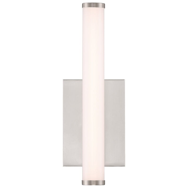 Grace LED Bath Sconce in Brushed Steel