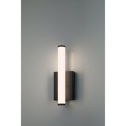 Grace LED Bath Sconce in Matte Black