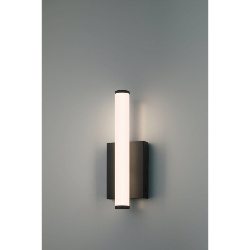 Grace LED Bath Sconce in Matte Black