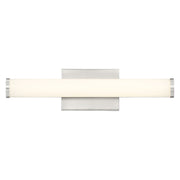 Arc 18" LED Bath Vanity Light in Brushed Steel