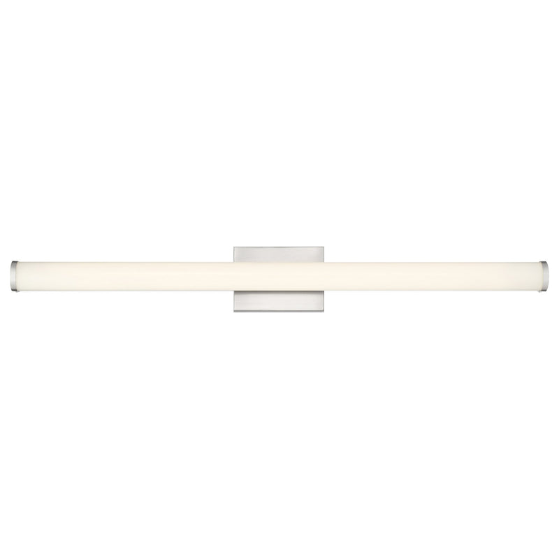 Arc 36" LED Bath Vanity Light in Brushed Steel