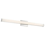 Arc 36" LED Bath Vanity Light in Brushed Steel