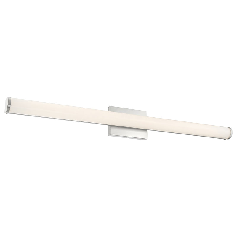 Arc 36" LED Bath Vanity Light in Brushed Steel