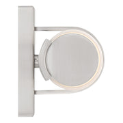 Escape 17" LED Bath Vanity Light in Brushed Steel