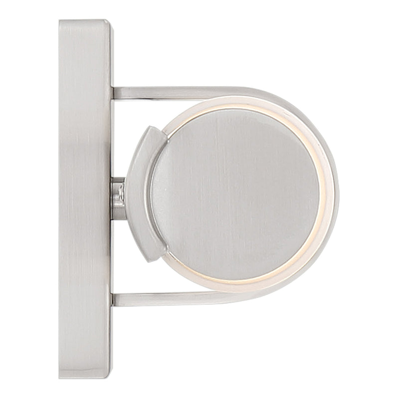 Escape 17" LED Bath Vanity Light in Brushed Steel