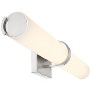 Escape 17" LED Bath Vanity Light in Brushed Steel
