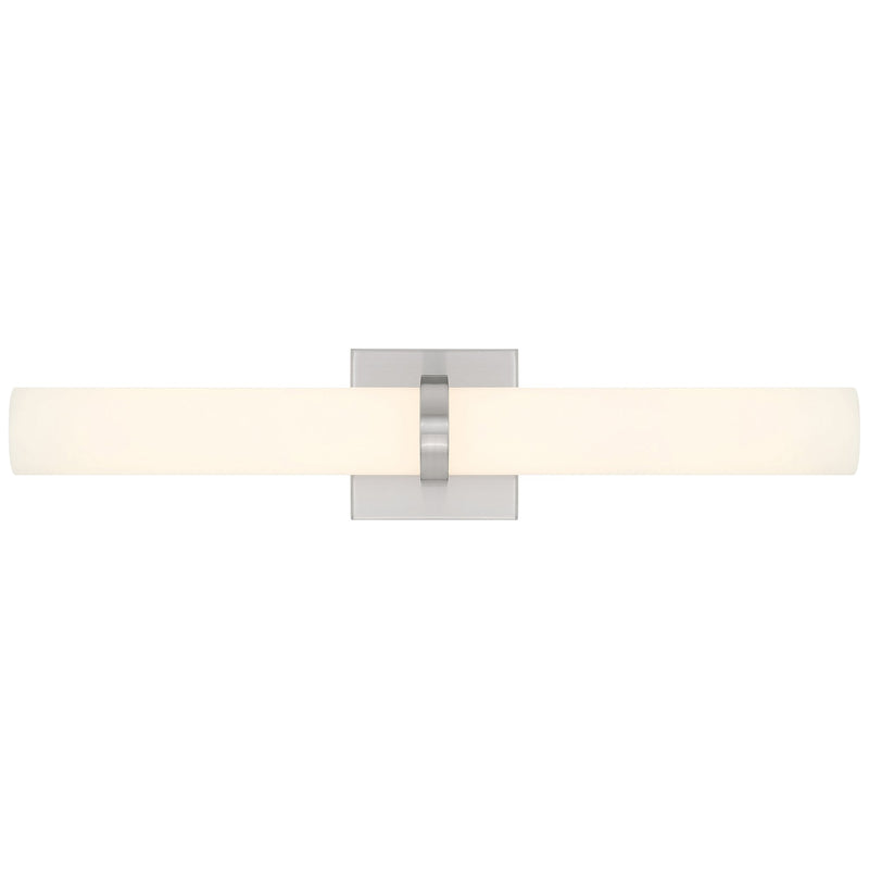 Escape 29" LED Bath Vanity Light in Brushed Steel