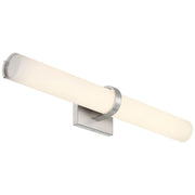 Escape 29" LED Bath Vanity Light in Brushed Steel