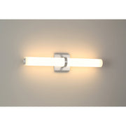 Escape 29" LED Bath Vanity Light in Brushed Steel