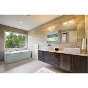 Retreat 18" LED Bath Vanity Light in Brushed Steel