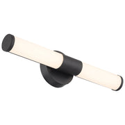 Retreat 18" LED Bath Vanity Light in Matte Black
